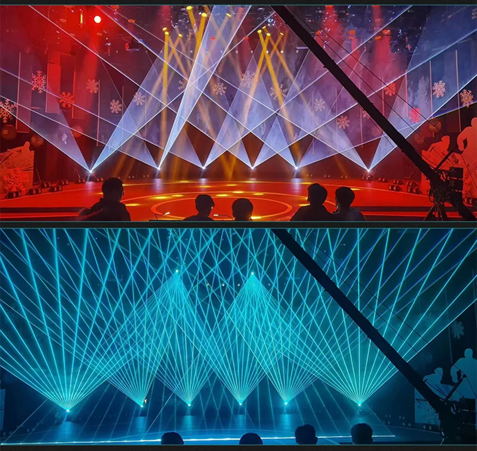 RGB 2W 3W 4W 5W 6W Stage Laser Light DJ Party Wedding Laser Lights ILDA Full Col