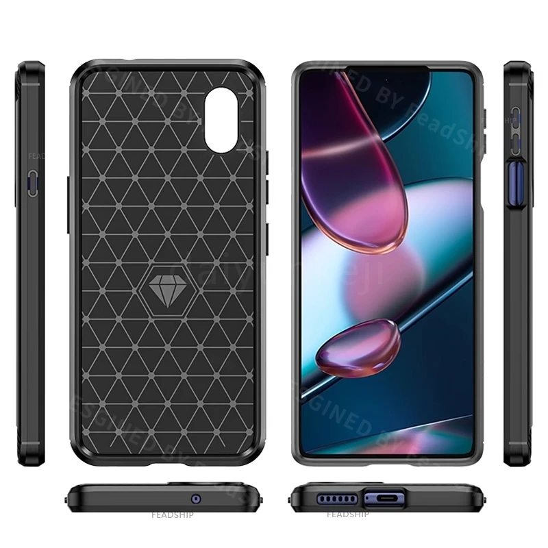 Silicone Magnetic Phone Case with Screen Protector & Holder