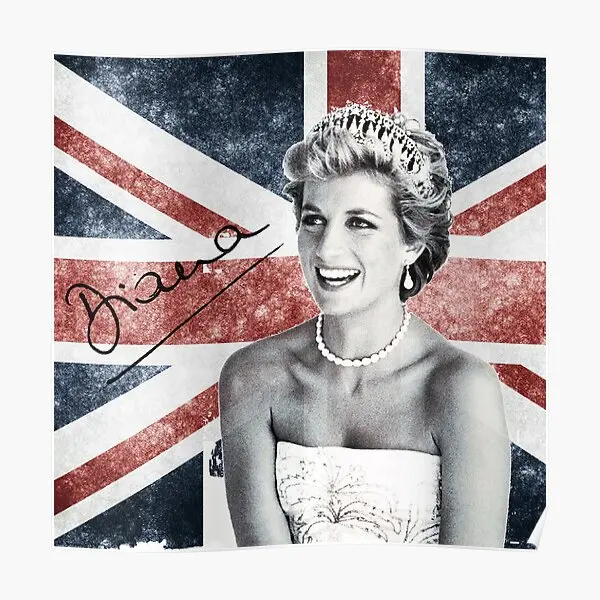 Lady Diana Poster Home Funny Modern Decor Vintage Decoration Painting Picture Art Room Print Murale Wall No Frame