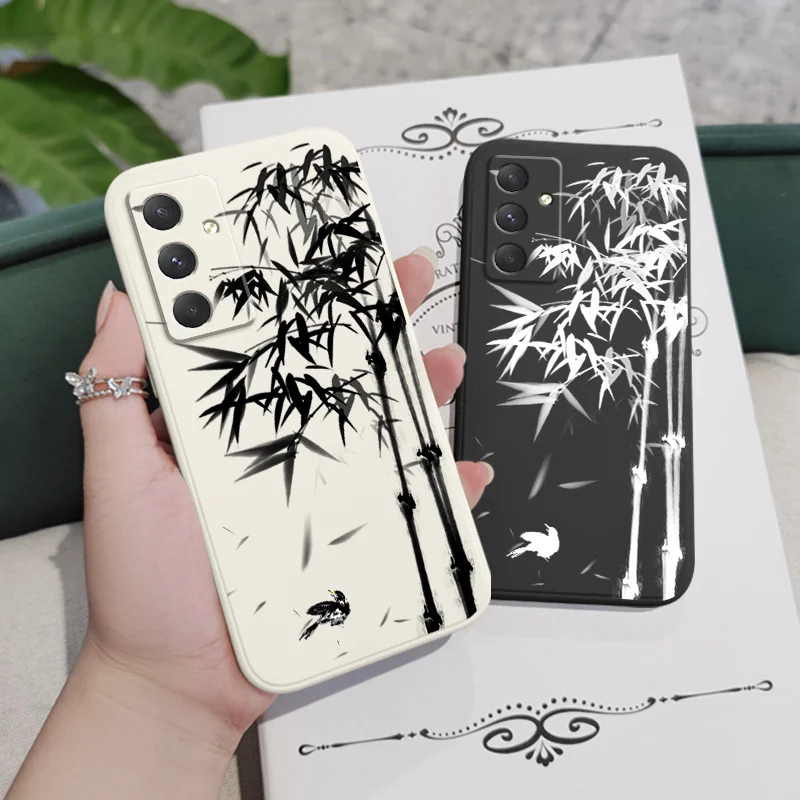 Eco-Friendly Bamboo Rhyme Phone Case - Stylish and Durable Protection