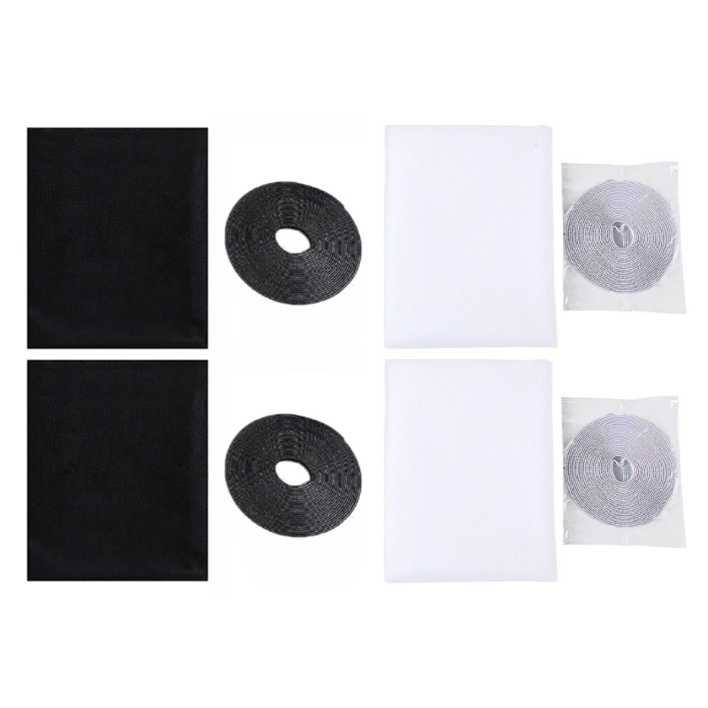 

YYSD 2 шт./упак. DIY самоклеящаяся сетка для окна от мух, сетка от насекомых, сетка для штор, экран