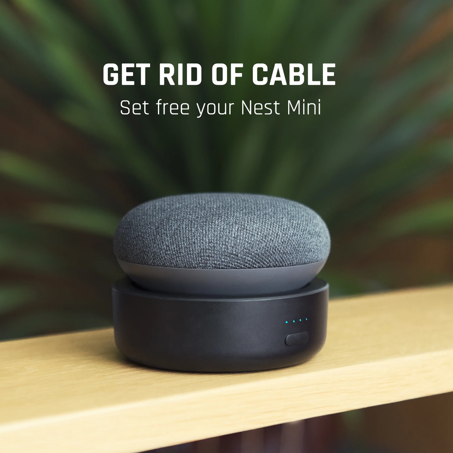 Base Della Batteria Per Google Nest Mini Supporto Di Seconda Generazione Supporto Per Power Bank Ricaricabile Originale Da 10000Mah Supporto Per Caric