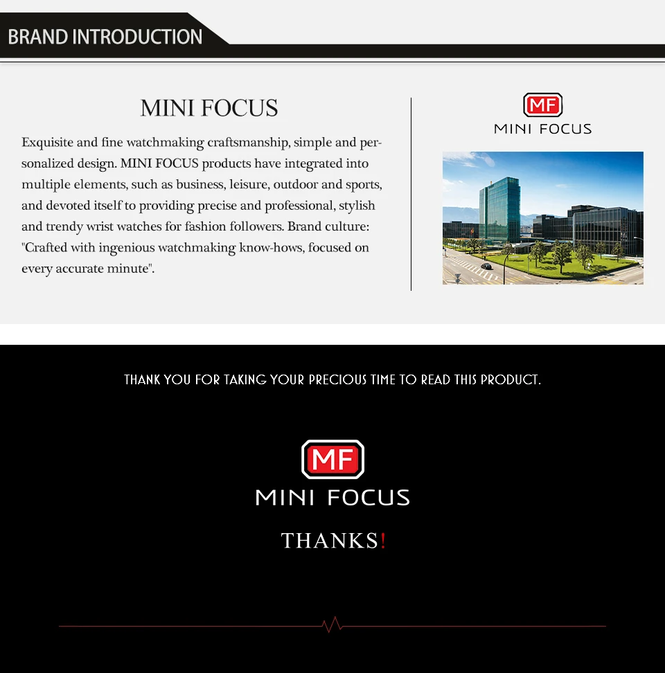 MINI FOCUS Quarzuhr für Herren, wasserdicht_voghion.com