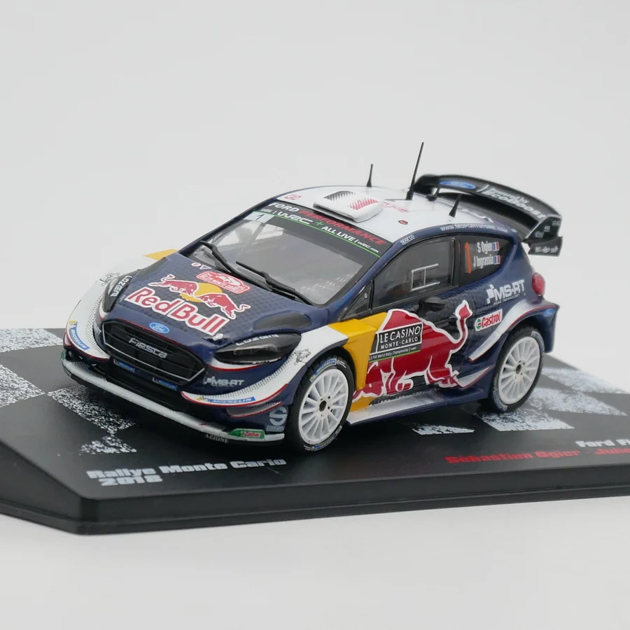 Ixo 1:43 Scale Diecast Alloy Ford Fiesta WRC 2018 Toys Rally