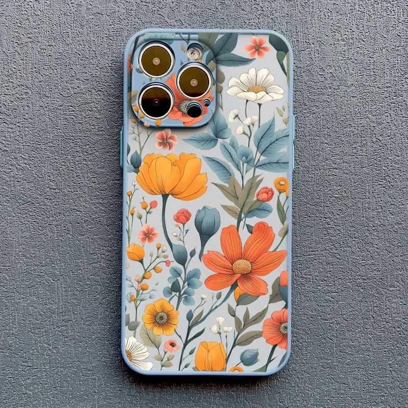 Elegant Pink & Purple Peony Flower Shockproof Phone Case