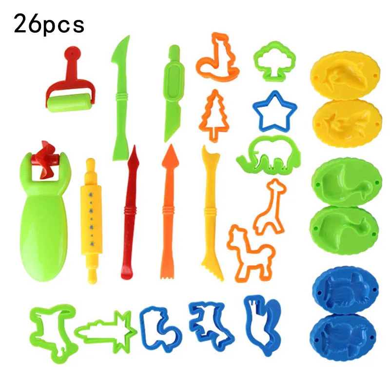 Dough Tools Kit for Kids 26pcs Clay Modelling Tools Play Set