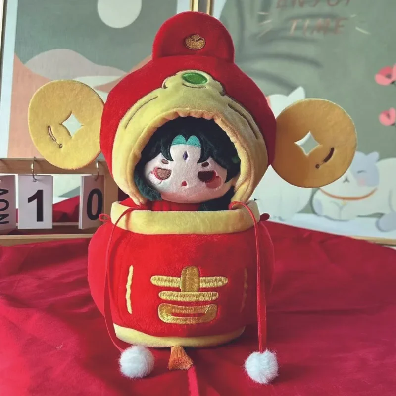 God of Wealth Hat Lantern Baby Clothes 10 20cm Cotton Baby Clothes Hat Festival Dressing 4