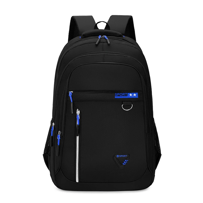 Men's backpack - large capacity, adjustable shoulder straps, multiple compartments, suitable for school, travel, and work, casua