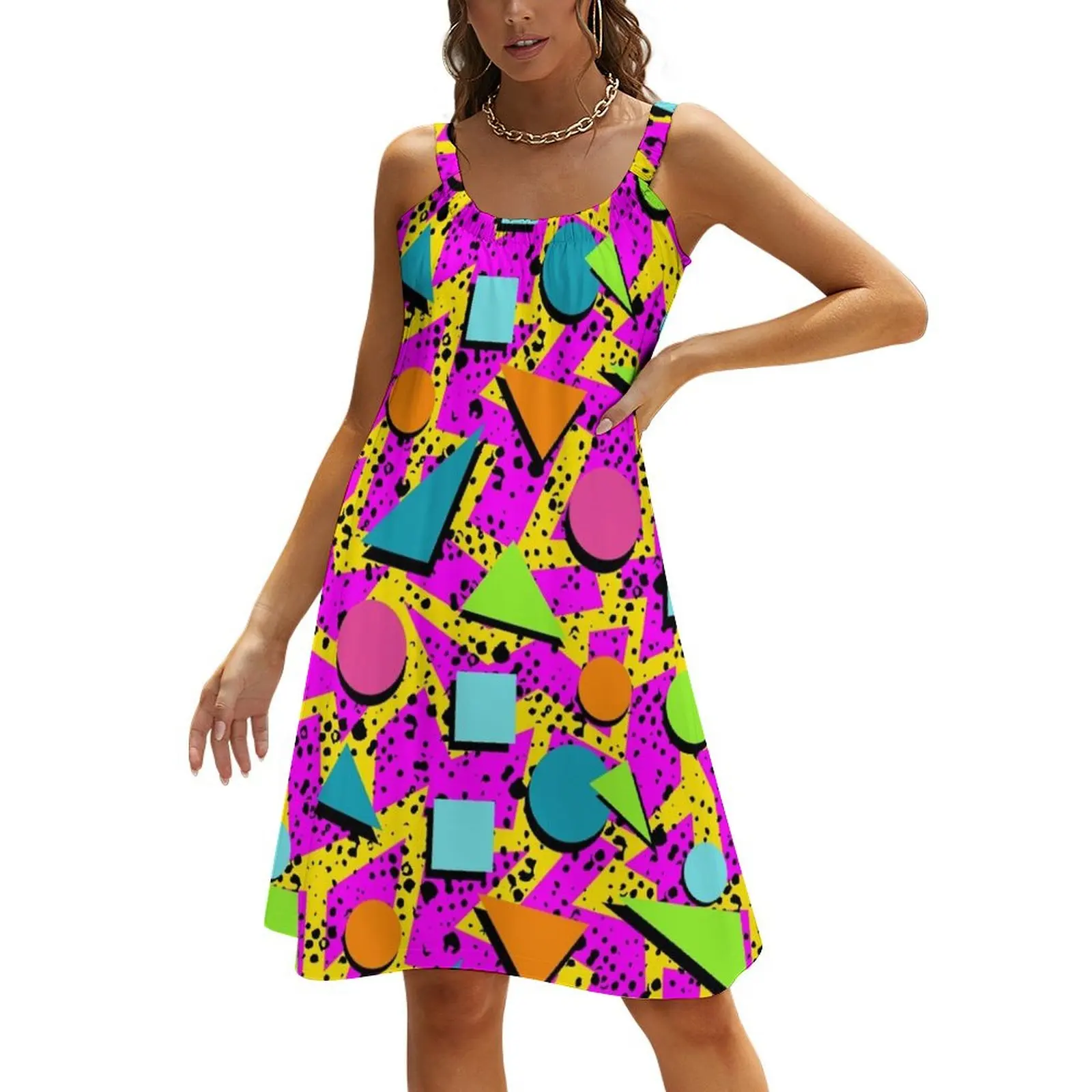 

Classic Awful 90's Beach Sling Skirt summer dress Evening gown