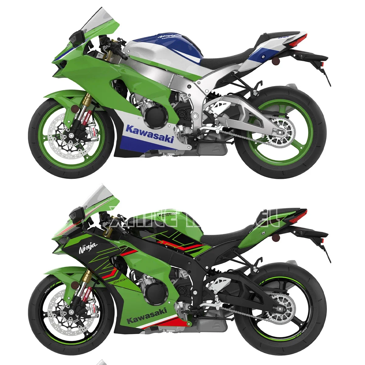 MENG Plastic Assembled Model Kit MT-007 Kawasaki Ninja ZX