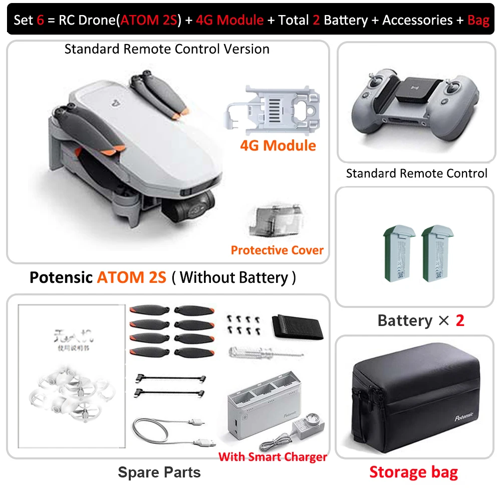 ATOM 2S PRO Set 6