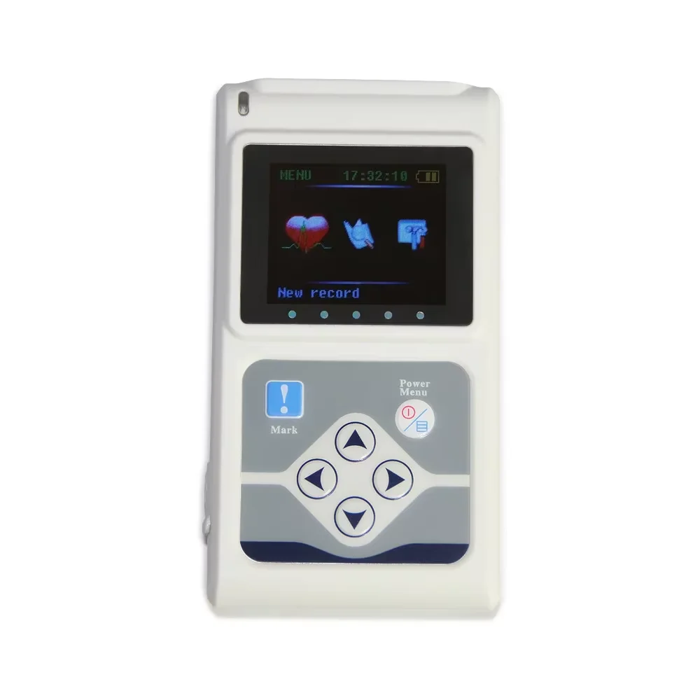 ICU Hand-held Dynamic ECG/EKG Holter Monitoring Recorder System Contec TLC5000
