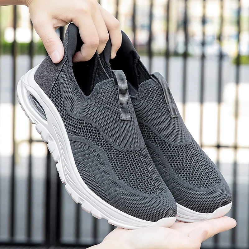 Summer Footrest Men's Mesh Breathable Comfortable Women Outdoor Hiking Waterproof Anti Slip Wear-resistant Sports Walking Shoes 6