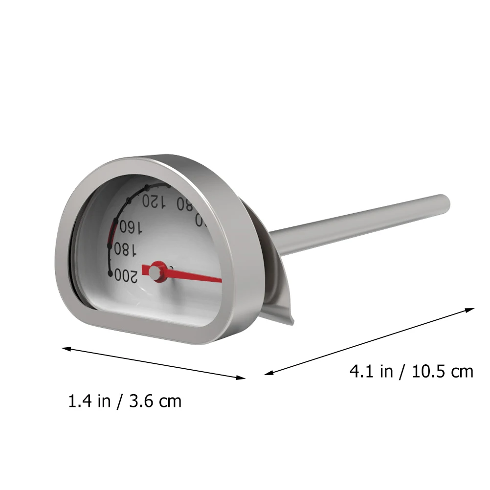 Accessories Fry Pan Thermometer Deep Fryer Dial for Cooking Stainless Steel Oil Temperature Gauge Household Kitchen Gadget 6