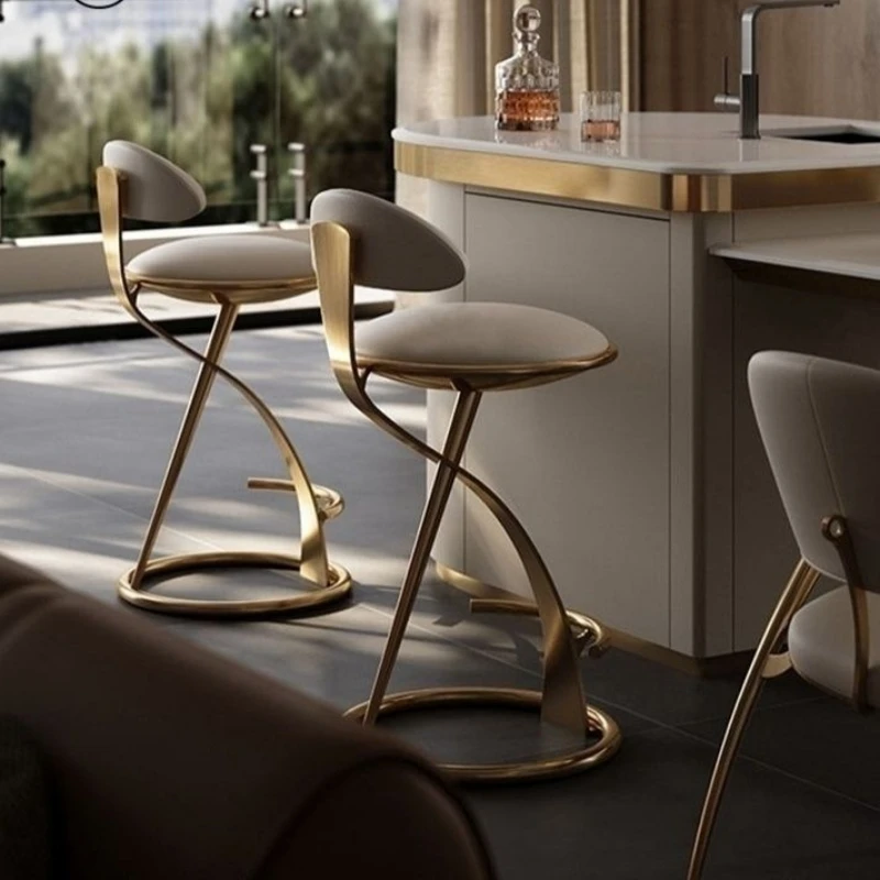 Bar Stools Industrial Nordic Designer Metal Furniture for Adults