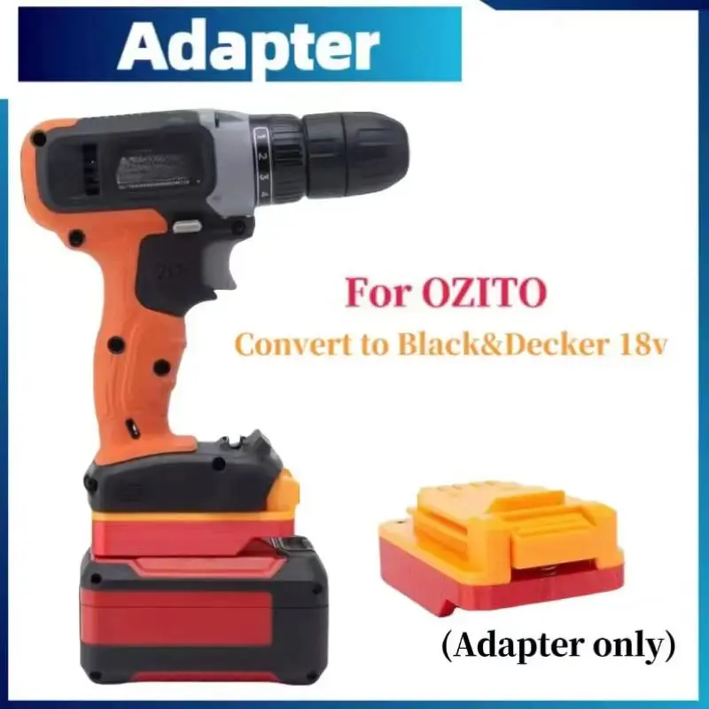 For black and decker 18v Adapter For Ozito Einhell To Black Decker