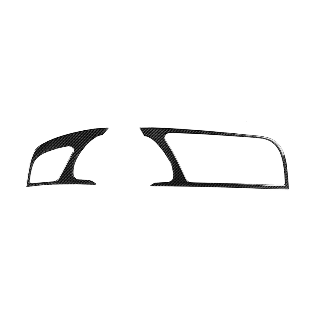 For Audi A5 Coupe 09-16 A4L 13-16 RS5 Coupe11-15 Refit Carbon Fiber Instrument Panel Decorative Bezel Interior stickers