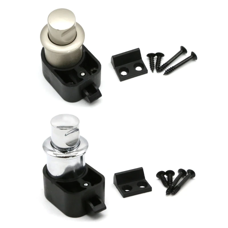 

Easy to Install Locking Mechanism Convenient Lock Durable & Stylish Button Lock for RVs Campers & Outdoor drop shipping