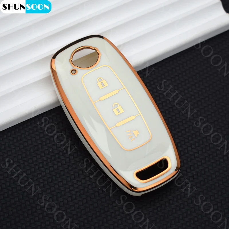 Shell Fob Accessori Per Nissan X-Trail T33 Qashqai 2022 J12 Ariya Altima Teana 2022 2023 2023 Juke Soft Tpu Car Key Case Cover