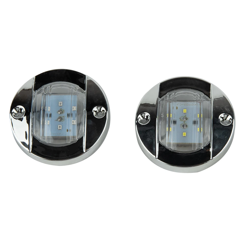 

Stern Light Marker Light Indoor Lamp Compartment Marine Boat Round White Cabin Deck Courtesy Light Accessories