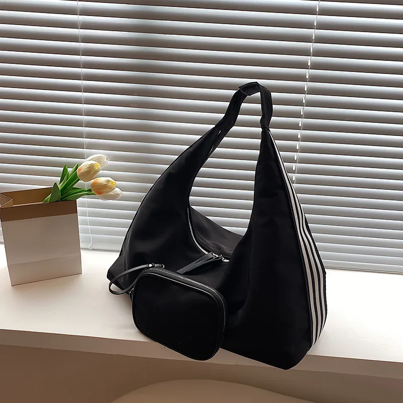 CGCBAG 2024 Brand Fashion Designer Women\'s Shoulder Bag Lage Capacity Female Luxury Tote Bag Casual Ladies Nylon Handbags