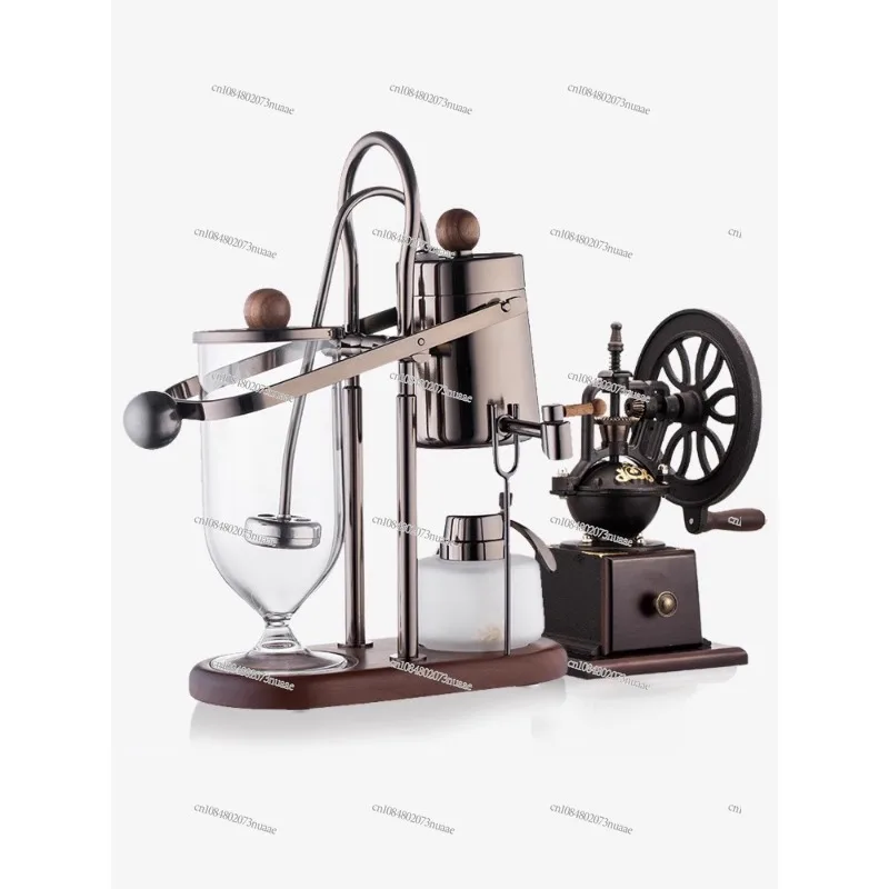 

Coffee Pot Alcohol Lamp Siphon Coffee Making Machine Household Retro Coffee Set