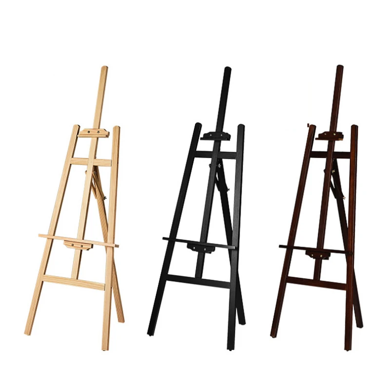 Painting Easel Caballete Pintura High Quality Wood Oil Sketch Watercolor  Drawing Easel Poster Display Stand Gallery