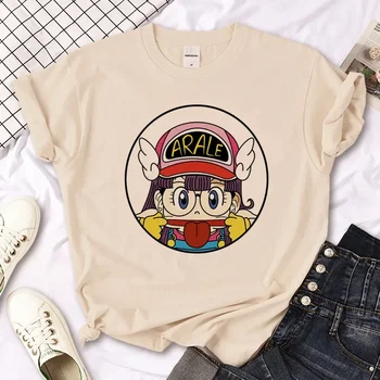 Arale T-shirt female designer Japanese women's casual loose fitting T-shirt girl designer Harajuku clothing 1