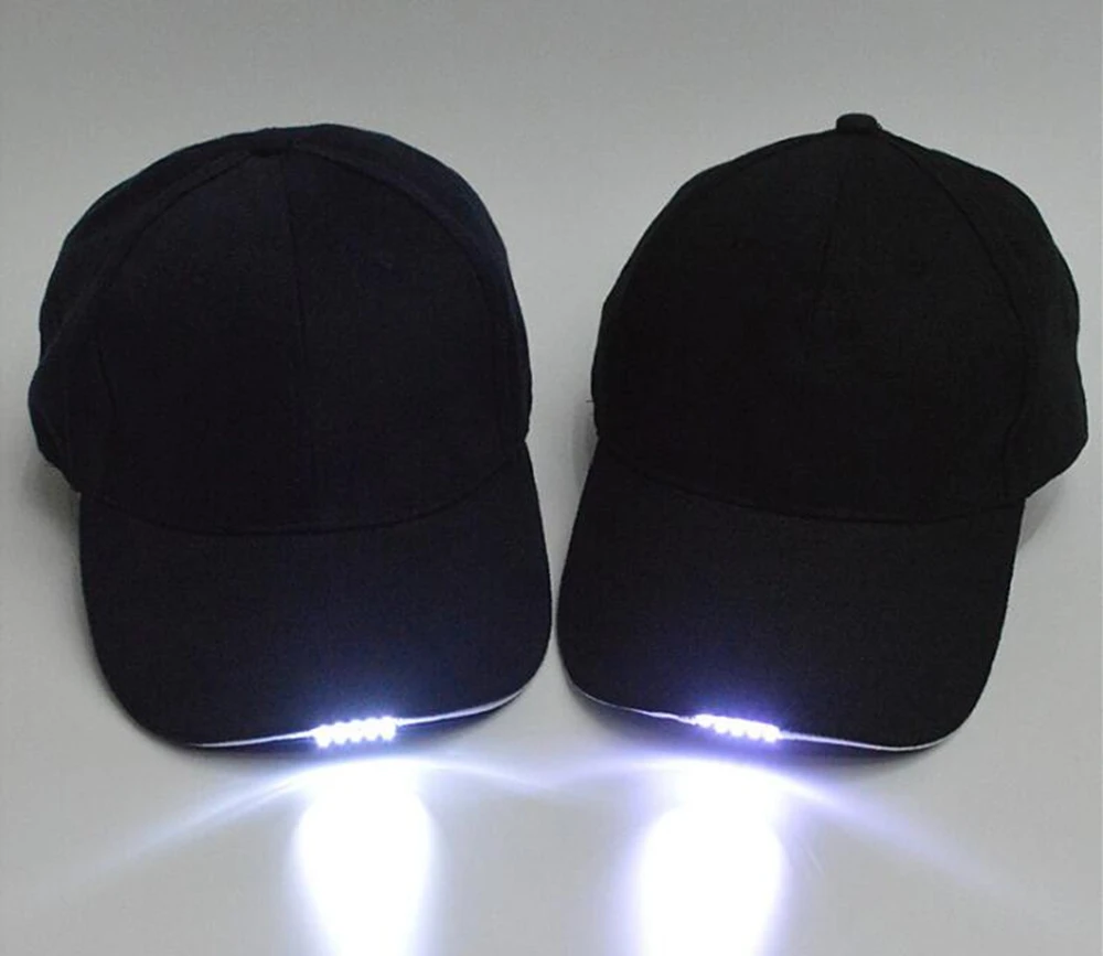 Casquette LED pêche nocturne - 5 lumières puissantes pour chasse et lecture en extérieur