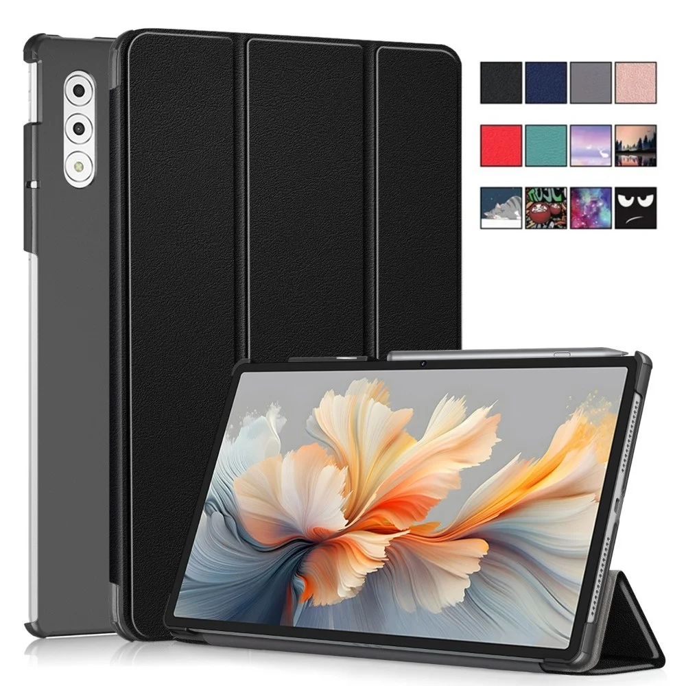 Enhanced Product Title: Magnetic Tri-fold Hard Shell Protective Case for 12.7'' Tablet - Kids Edition