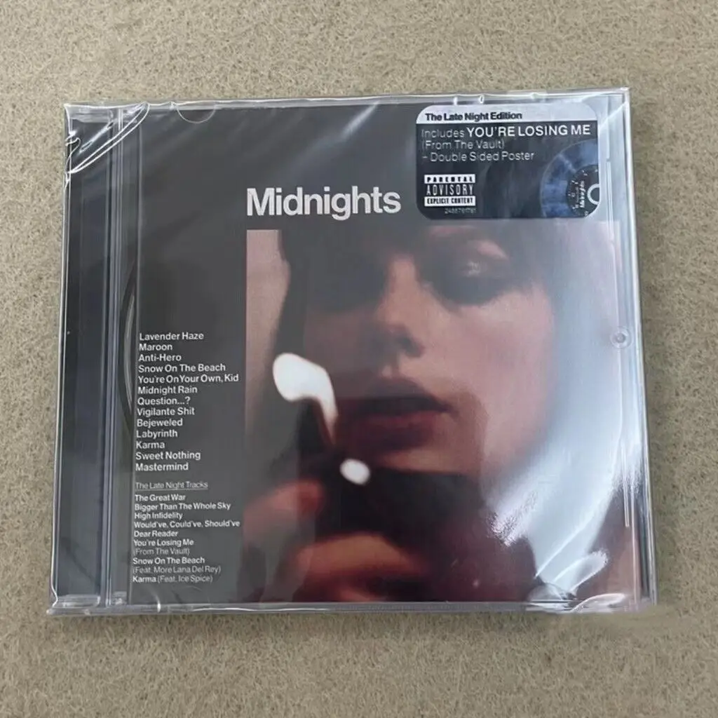 

Taylor Swift Midnights The Late Night Edition Album Music CD Neues Album Sets