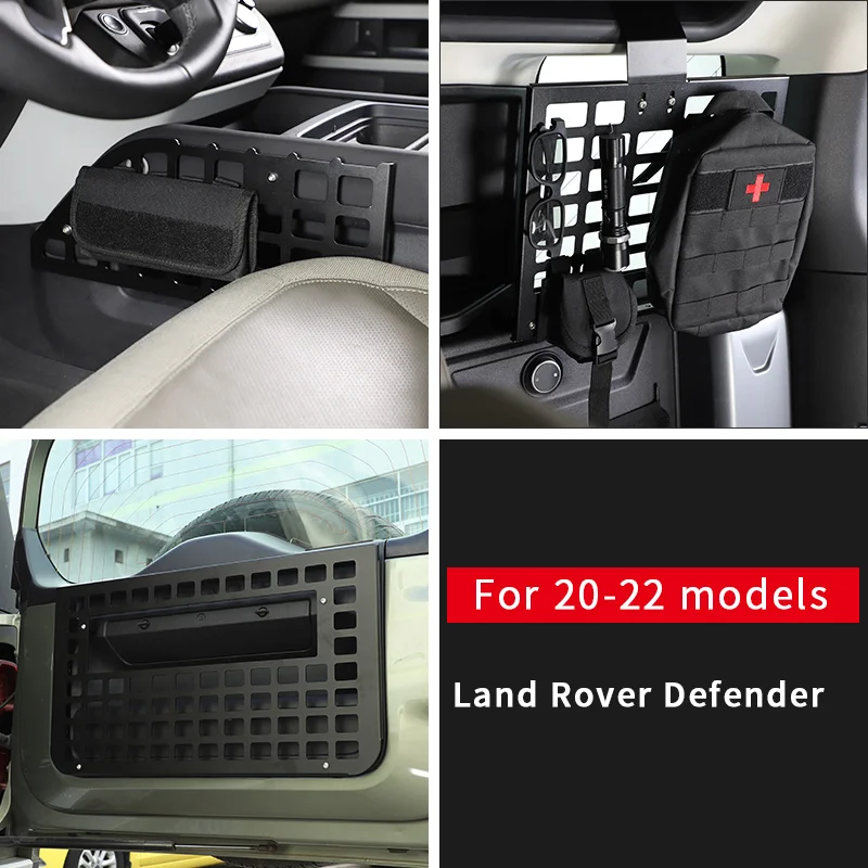 

Для 20-22 Land Rover Defender Центральный держатель сумки управления/боковой держатель сумки на окно багажника/задний держатель сумки для хранения