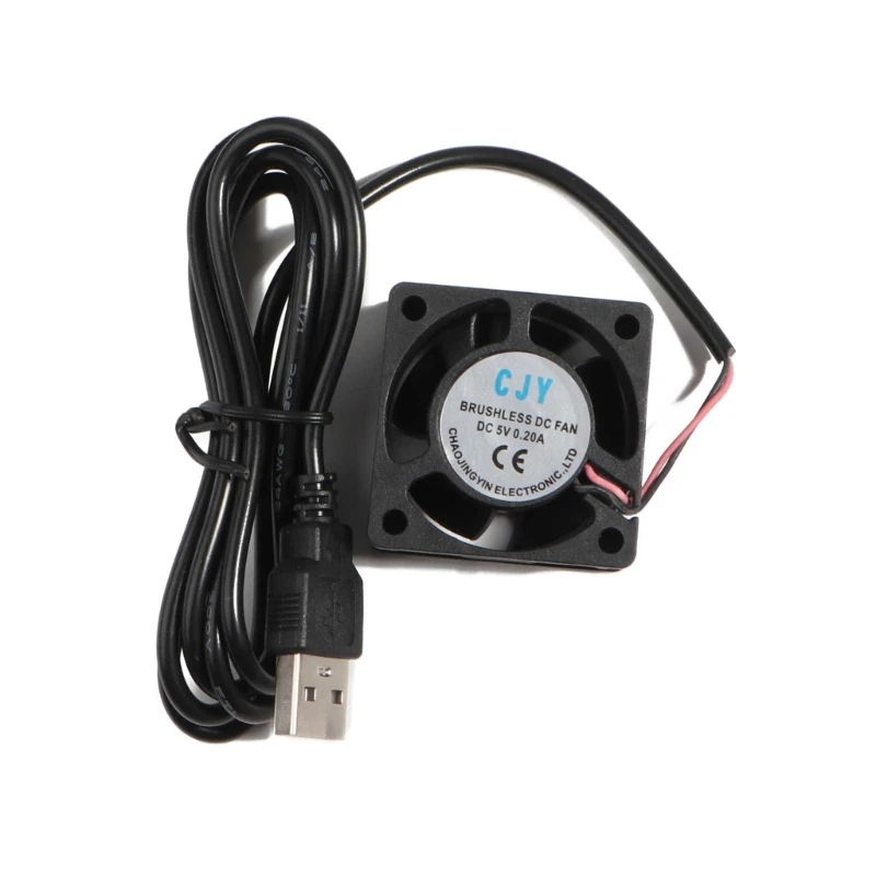 

DC5V Fan USB Connector Quiet Cooling Fans Radiator for DIY Cooling Router Game Accessaries Fans