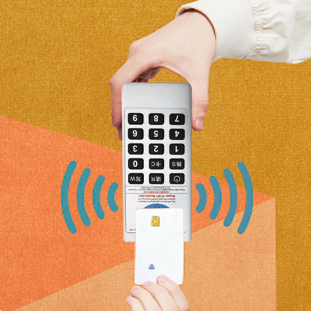 복사기 클로너 125Khz-13.56MHZ RFID NFC IC 카드 리더 및 라이터 액세스 태그 복사기 휴대용 RFID 스마트 카드 리더