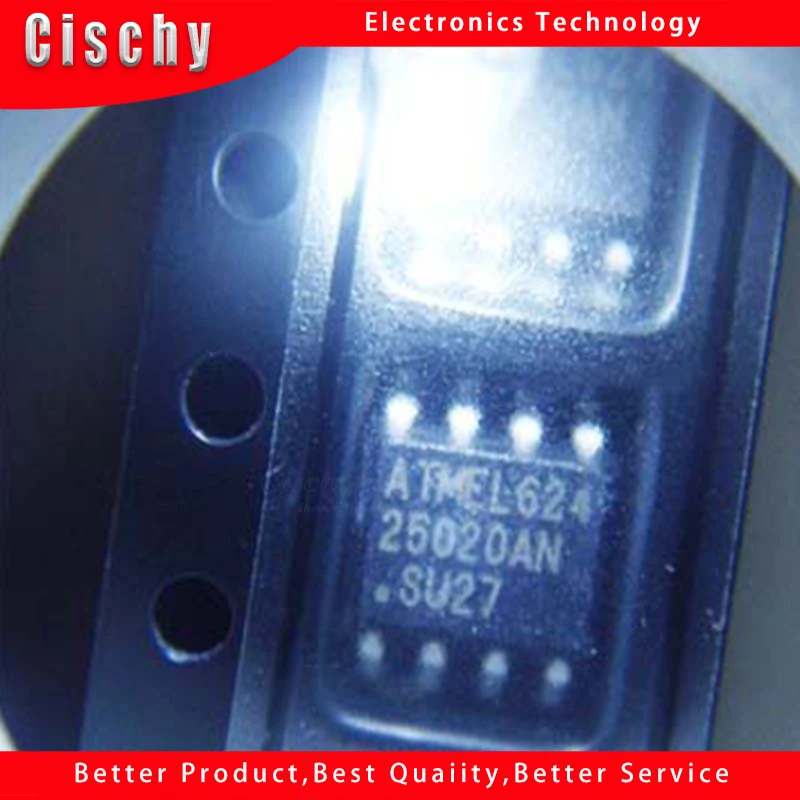 

10PCS/lot AT25020AN SOP-8 AT25020AN-10SU-2.7 AT25020 25020 SOP8 In Stock