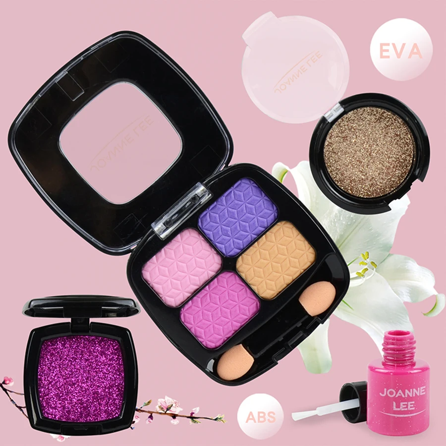 Cosmetics Set Children's Fun Play House Simulation Cosmetic Toys Set Parent-kids Interactive Play Toys Birthday Gifts for Kids