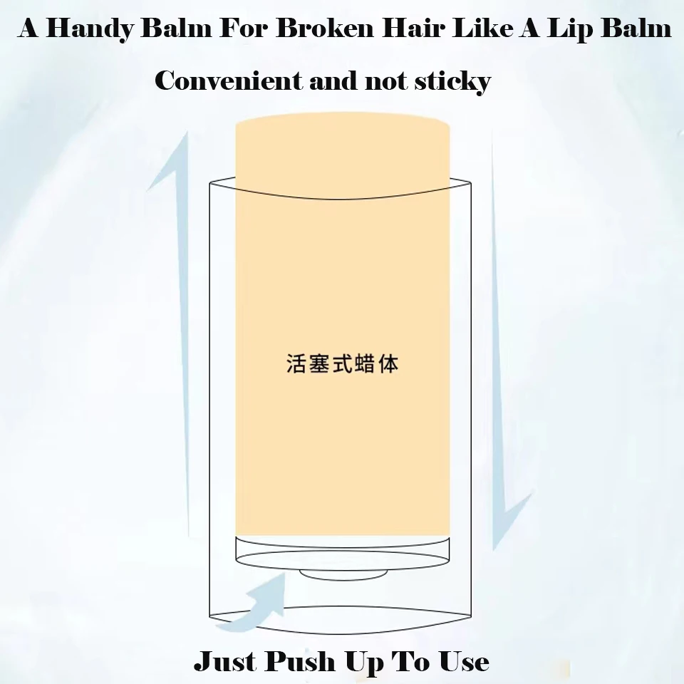 Children Men And Women Professional Broken Hair Artifact Hair Wax Stick Gel Cream Styling Frizz Fixed Fluffy Styling Wax