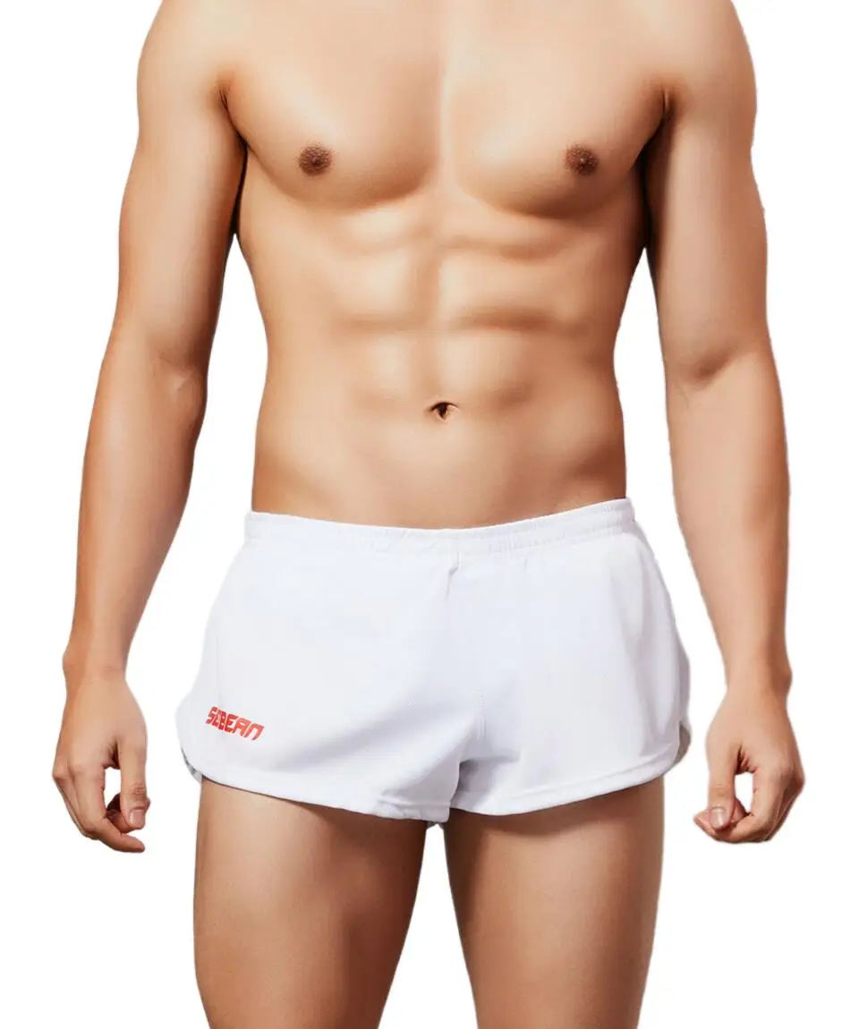 SEOBEAN männer Casual Shorts Komfort Atmen frei Laufende Shorts Herren Schlaf Bottoms Sommer Gym Fitness Hause Shorts – Detail 2
