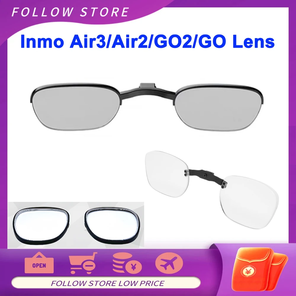 Customized Inmo GO 3 Myopia Lenses Inmo Air 3 Prescription Lenses Inmo ...