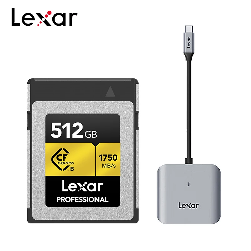 Lexar  CFexpress B Ÿ ī б 1750 MB/s CFe B ޸ ī 128G 256G 512G , ī  , 4K, 8K 