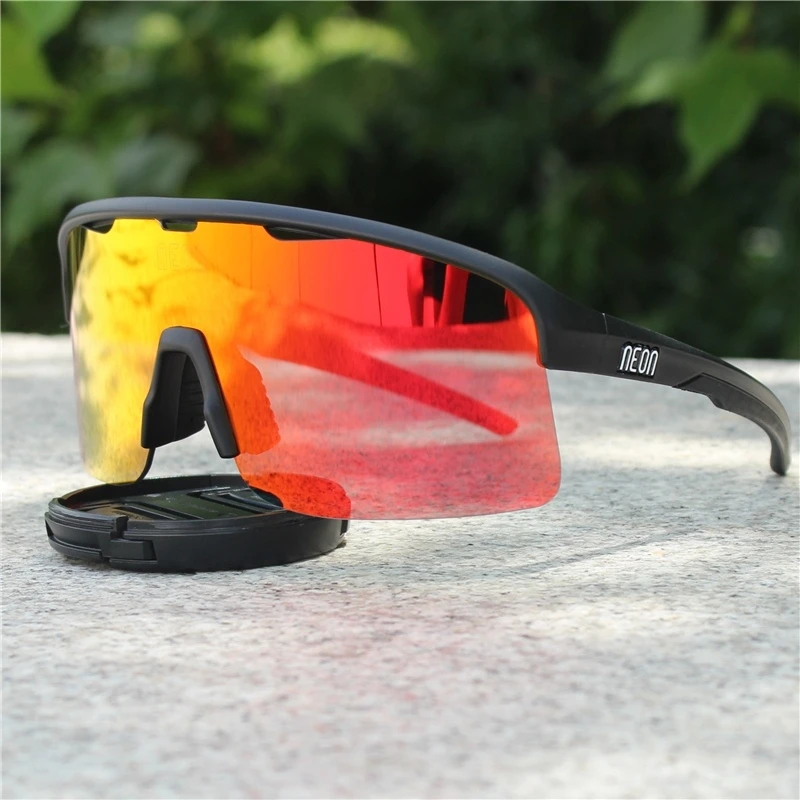 Neon Cycling Glasses Sunglasses for Men Women Sports Riding