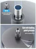 New 6 Modes Rainfall Shower Head Bathroom High Pressure Top Rain Showerheads 360° Rotation Top Spray Shower Faucet Accessories 5
