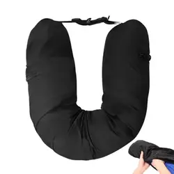 1pcs Fillable Neck Pillows For Travel Soft Tube Neck Pillow Clothes Packable Lightweight Portable U Shaped Pillow Sleeper Holder