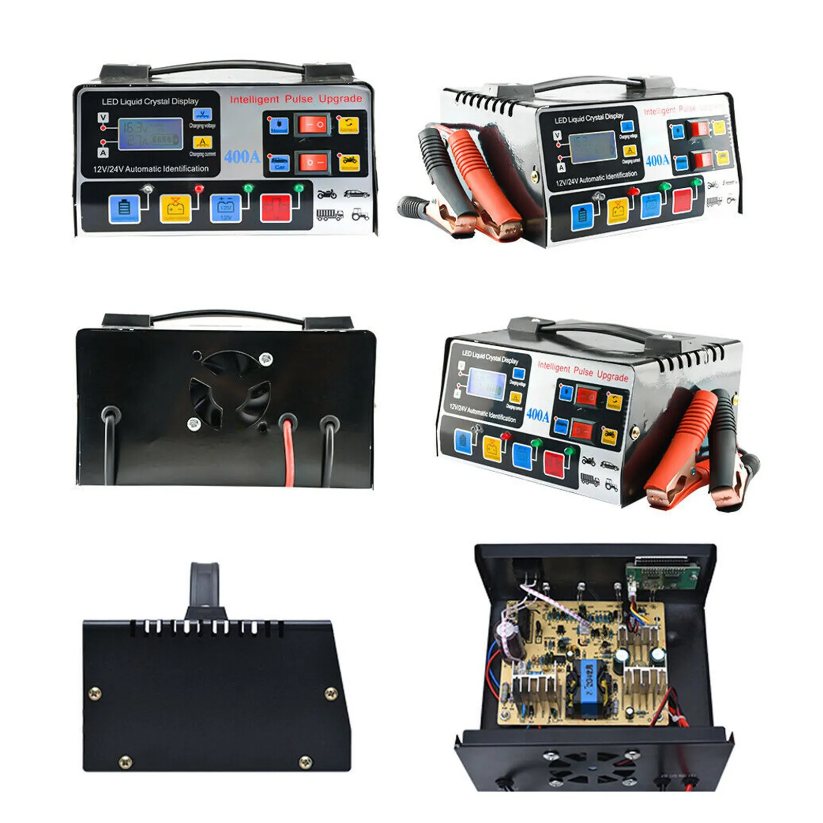 Automatic 12V 24V Battery Charger 3