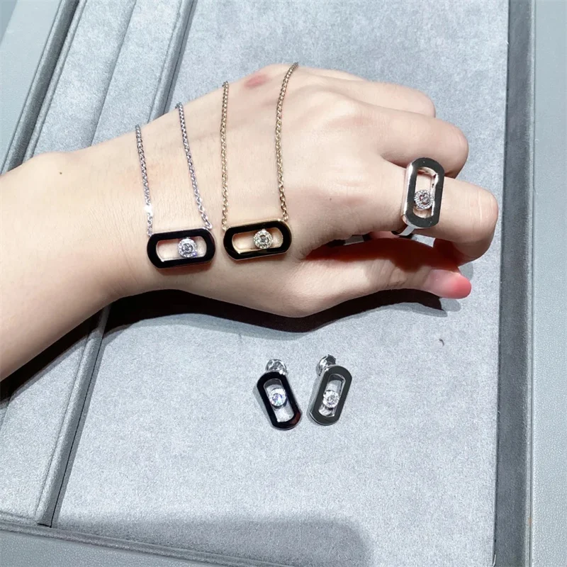 

V gold So Move series мобильное ожерелье с бриллиантами в качестве роскошного подарка для красивых женщин