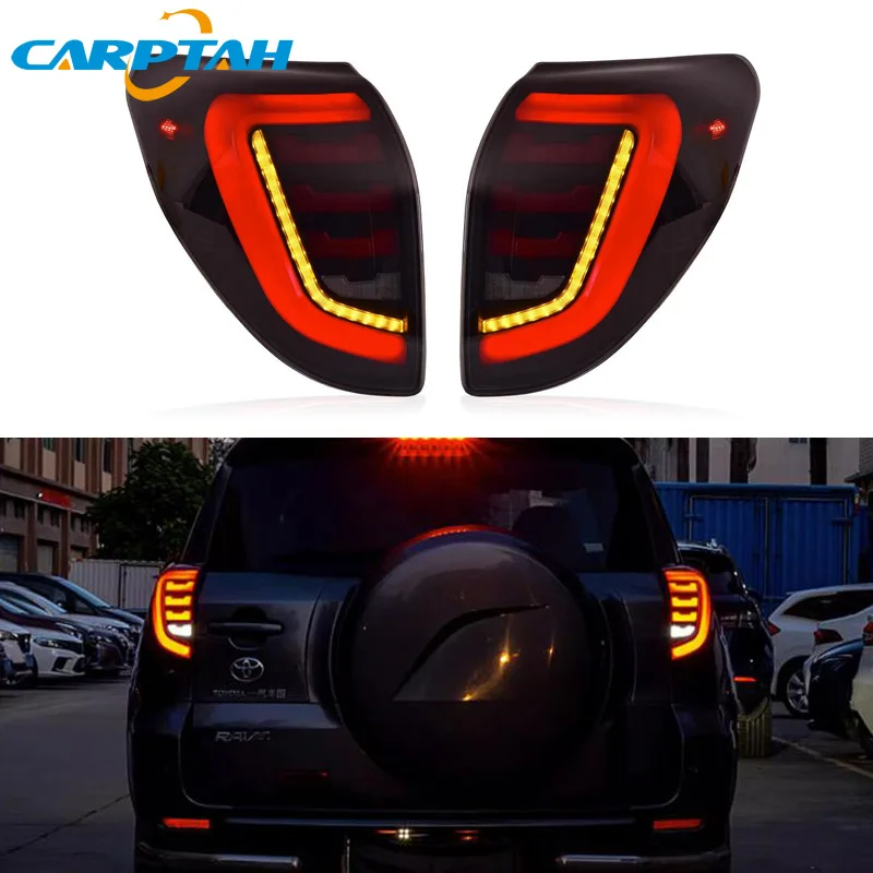 

Car LED Tail Lights Taillight For Toyota RAV4 RAV 4 2009-2012 Rear Lamp DRL + Dynamic Turn Signal + Reverse + Brake LED