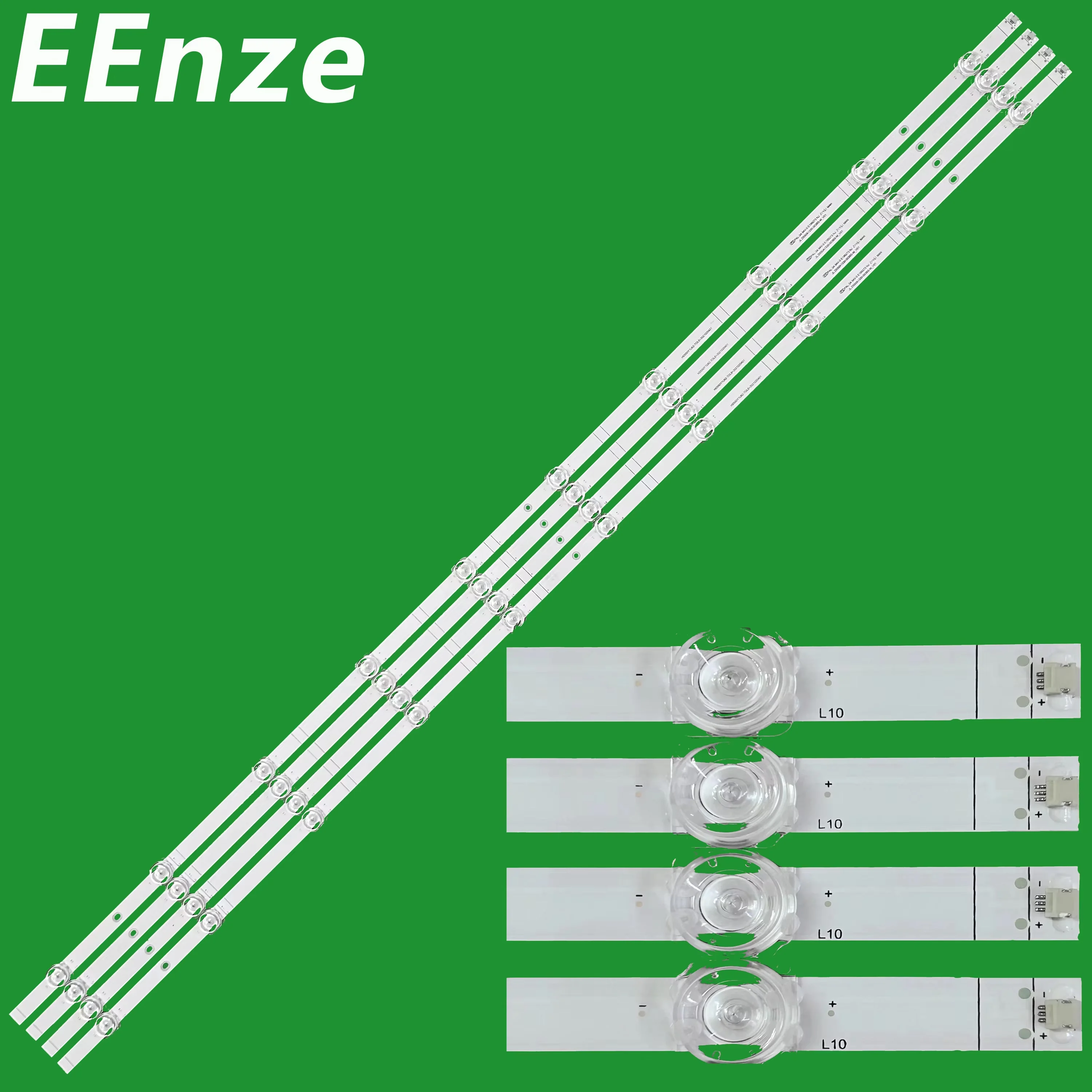 4-Piece LED Backlight Strip Set