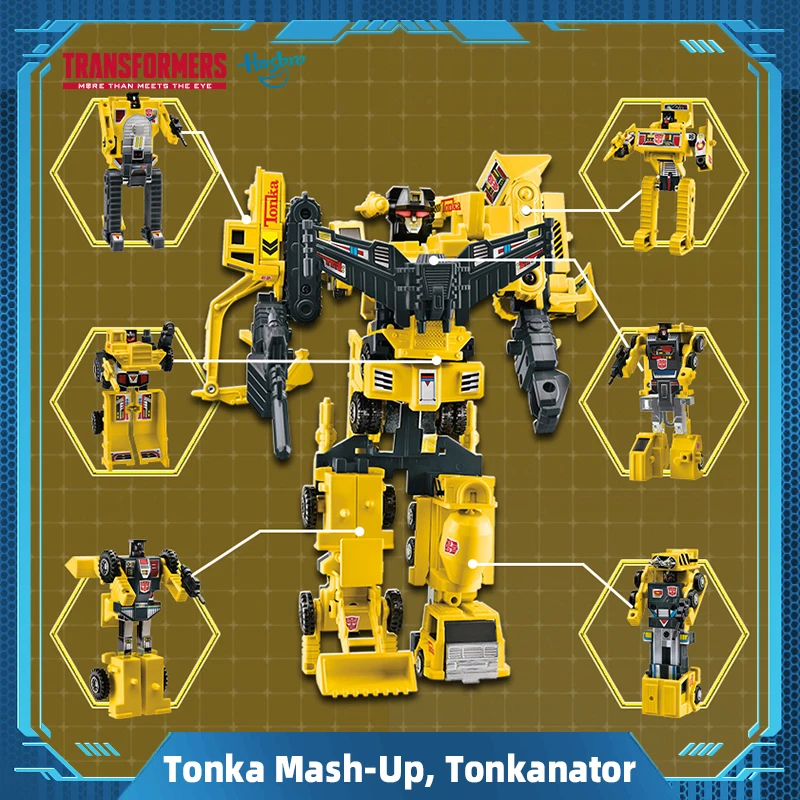 Hasbro Transformers Collaborative Tonka Mashup Tonkanator Toys Gift