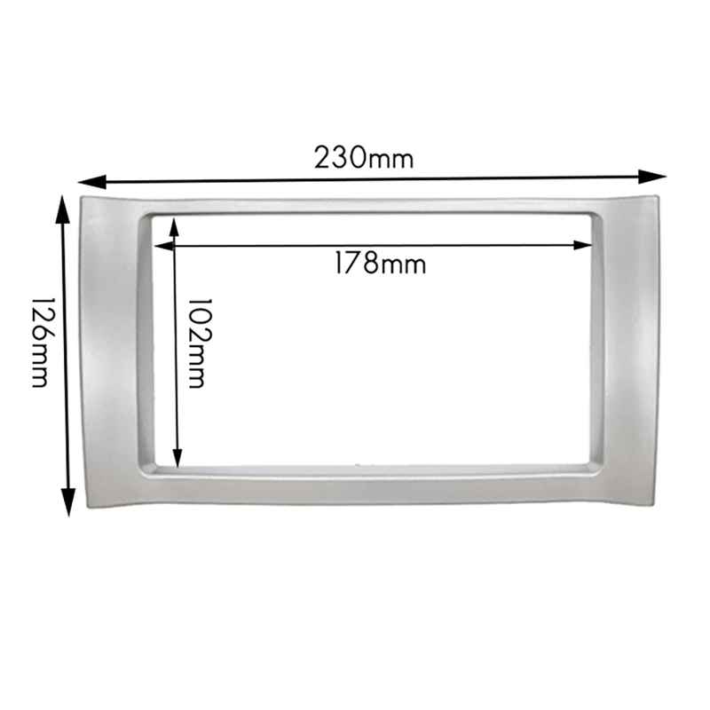 CHERY Kimo (A1) J1 (A1) ׷ Fascias г  Ʈ ġ 2Din Car Fascia ڵ DVD  ŰƮ In-Dash