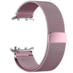 Stainless Steel Milanese Magnetic Bracelet Replacement Strap for Huawei Watch D2 (Pink)